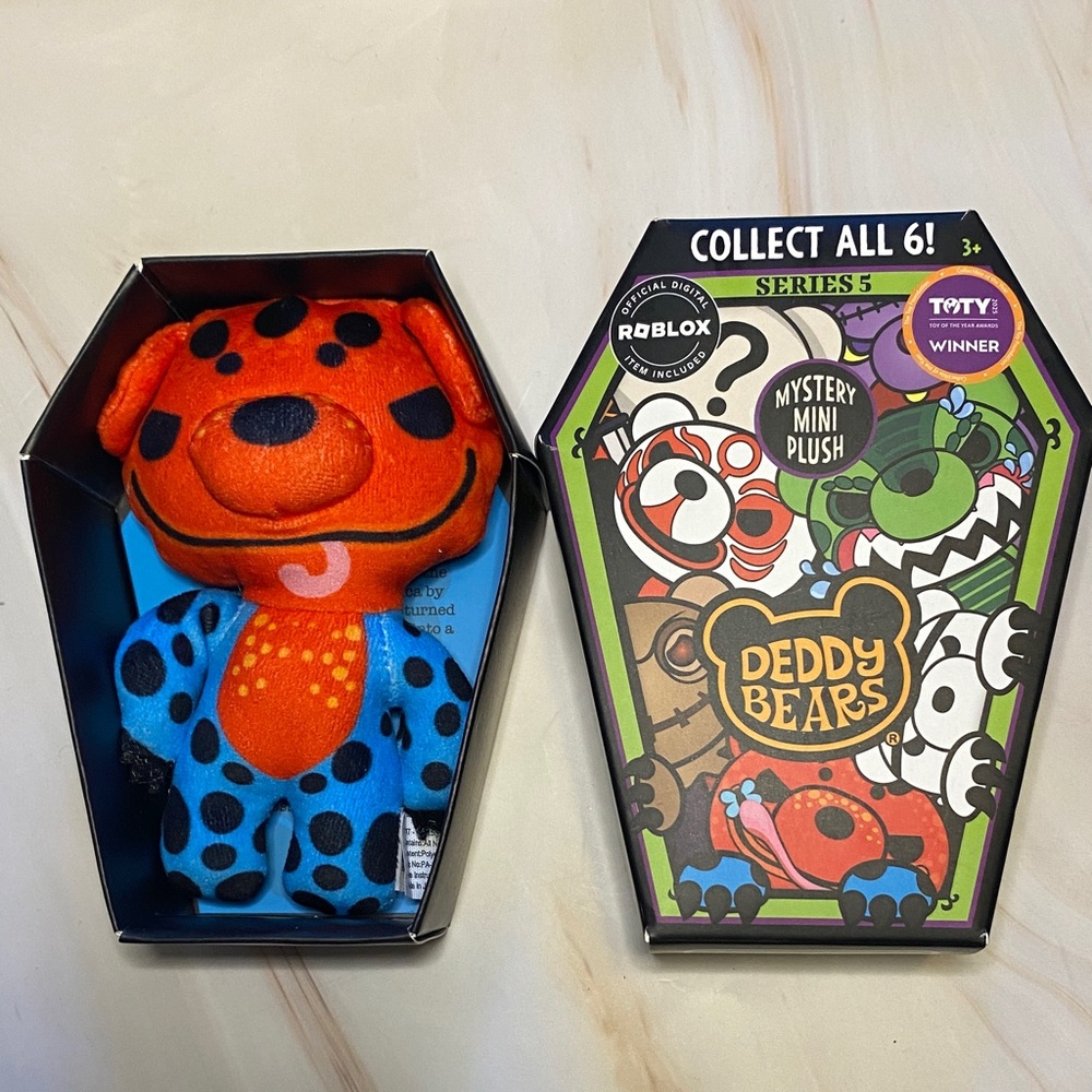 Deddy Bears ULTRA RARE Daze Mclickme Mystery Mini Halloween Plush